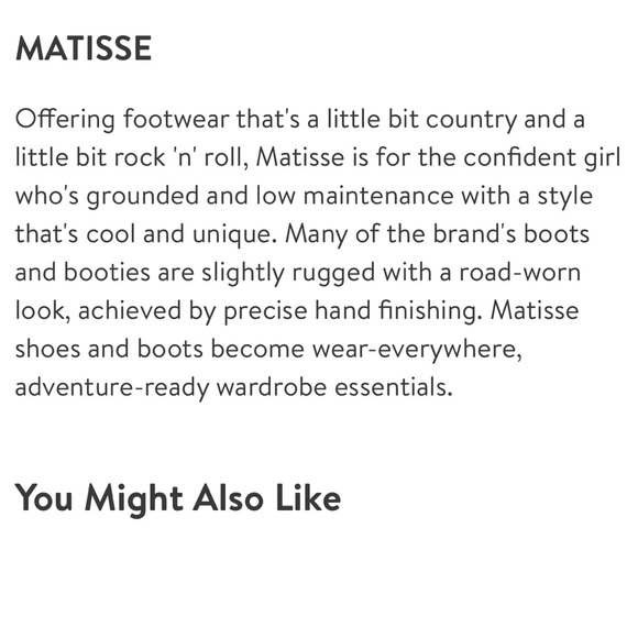 Matisse Majesty Bootie Two-tone Country Rock Roll - Picture 7 of 7